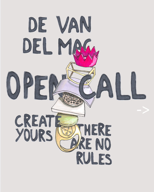 open call for the exhibition DE VAN DEL OR MAC