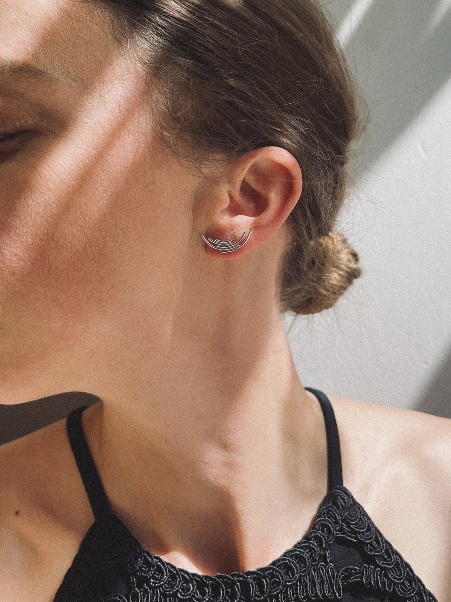 Sylvie Jousset | Earrings Perspective III