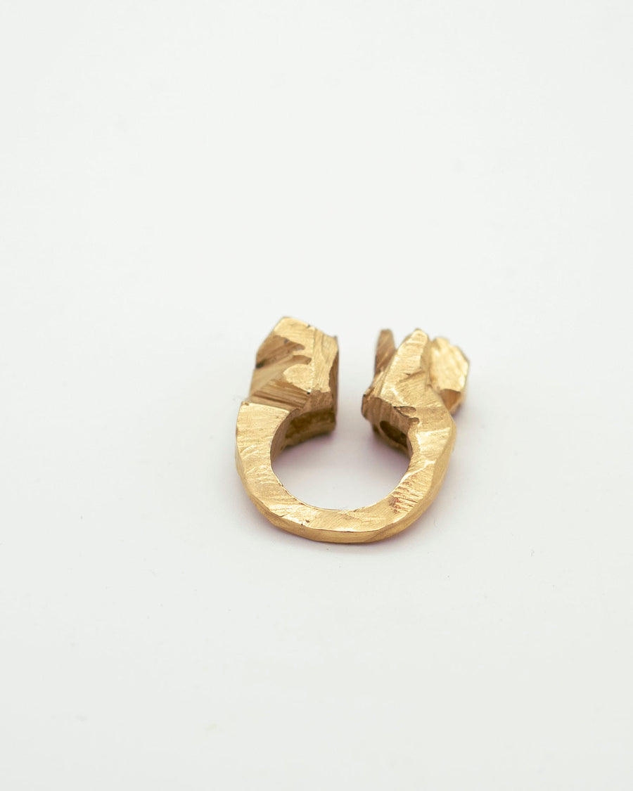 Or-Impact by Emilie Somers | Ring Open Rock and Onyx